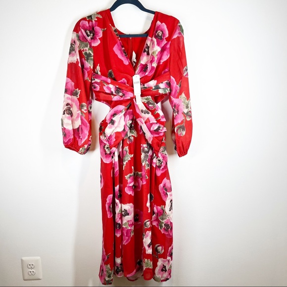 NWT Anthropologie Ranna Gill Side Cut Dress - Picture 2 of 11